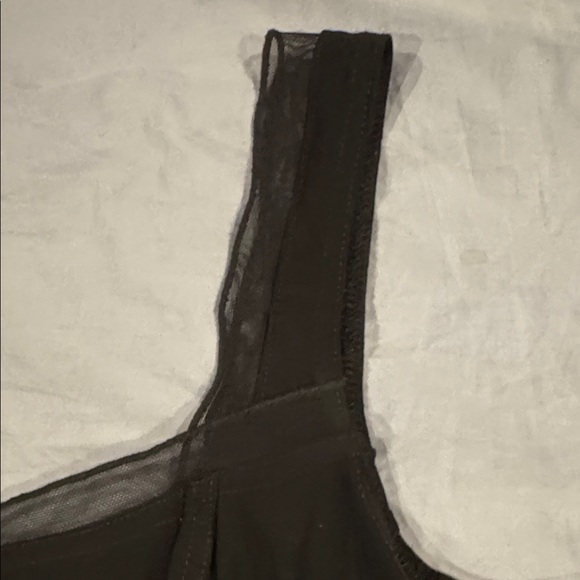 CAbi Black Mesh Detail Tank Top - Picture 3 of 5